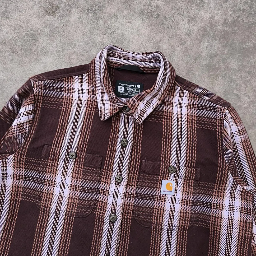 Carhartt heavyweight Twill Shirt Jacket S 2