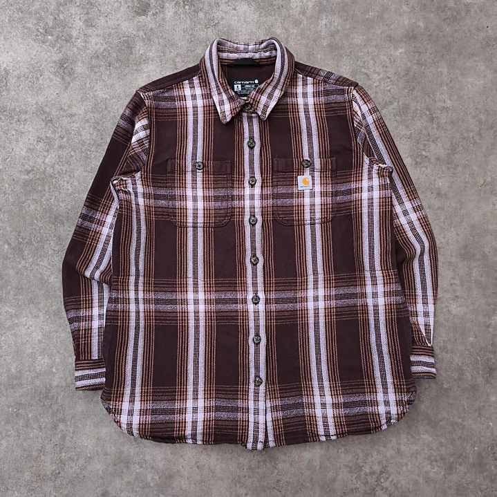 Carhartt heavyweight Twill Shirt Jacket S 1