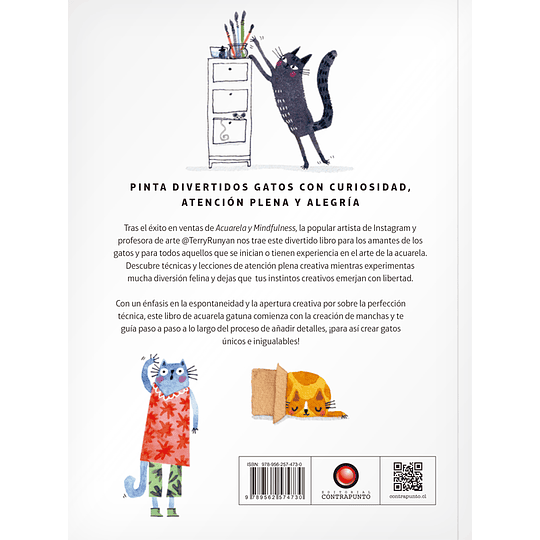 Acuarela Y Gatos