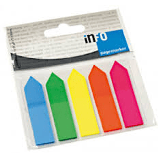 Marcador De Pagina Plastico Puntas