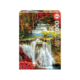 Puzzle 1000 Cataratas En El Bosque