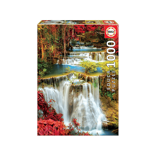 Puzzle 1000 Cataratas En El Bosque