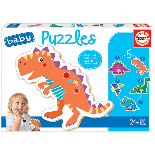 Puzzle Baby 2+ Dinosaurios
