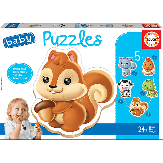 Puzzle Baby 2+ Animales