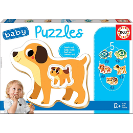 Puzzle Baby 1+ Animales Domesticos