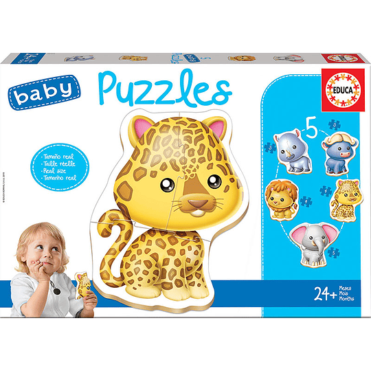 Puzzle Baby 2+ Animales Salvajes