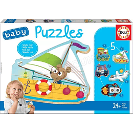 Puzzle Baby 2+ Vehiculos 2