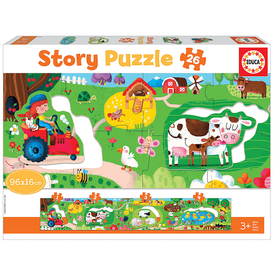 Puzzle Story 26 3+ La Granja