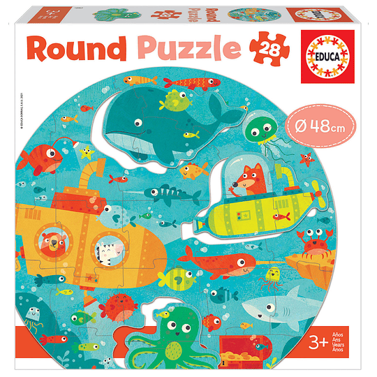 Puzzle Infantil 3+ Bajo El Mar