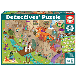 Puzzle Detective 50 4+ Castillo