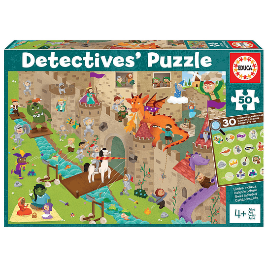 Puzzle Detective 50 4+ Castillo