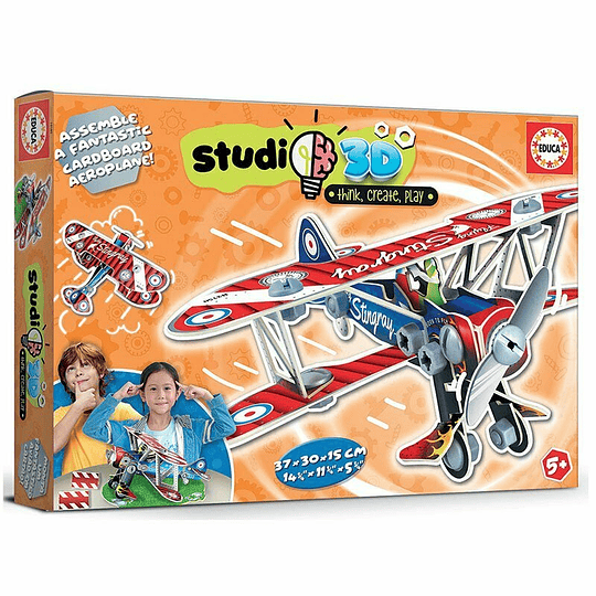 Puzzle Studio 3d Avion