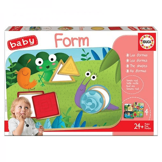 Juego Educativo 2+ Baby Form