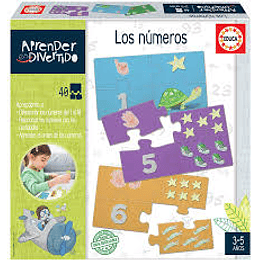 Aprender Divertido 3+ Los Numeros