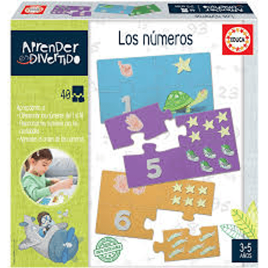 Aprender Divertido 3+ Los Numeros