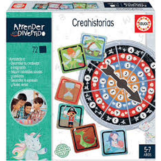 Aprender Divertido 5+ Creahistorias