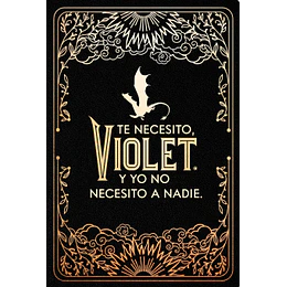 Diario Oficial De Alas De Sangre: Te Necesito, Violet