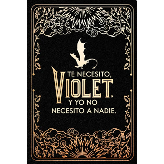 Diario Oficial De Alas De Sangre: Te Necesito, Violet