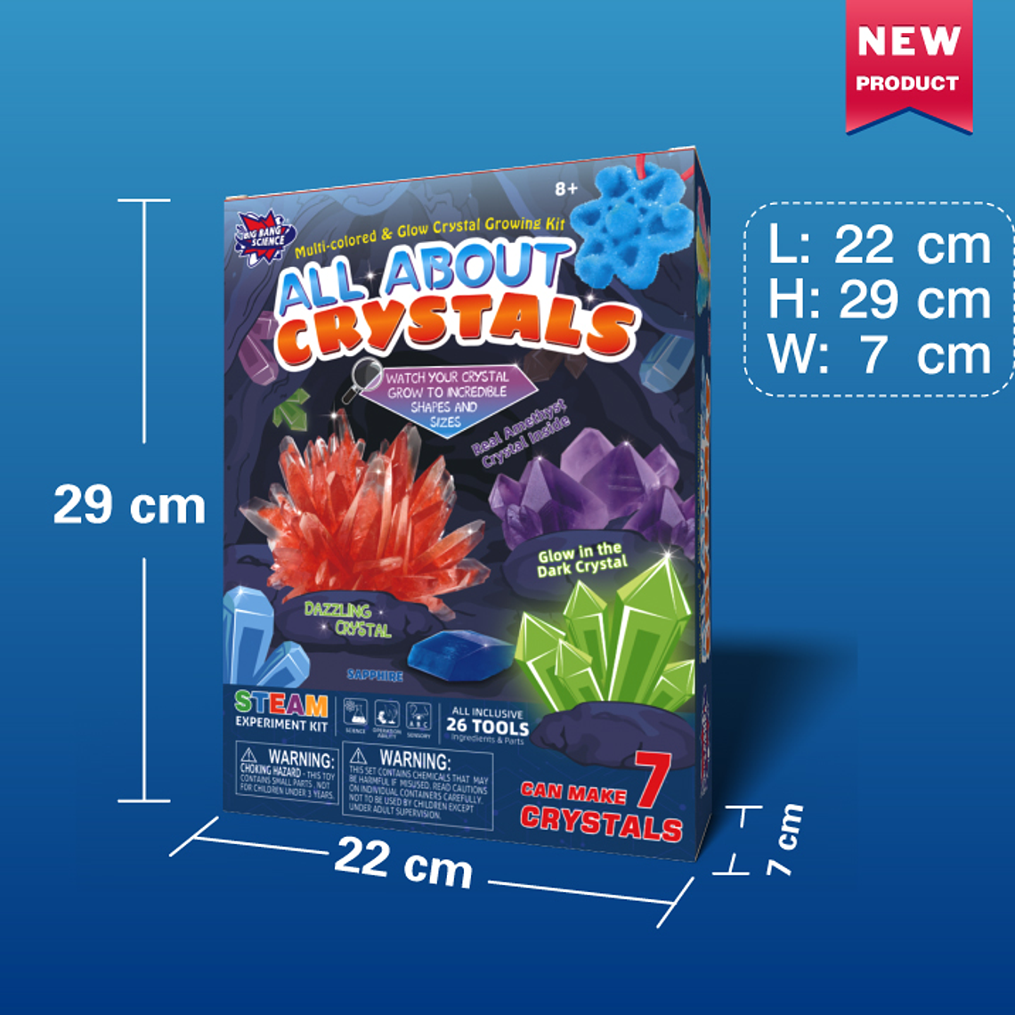 Juego de Ciencias STEAM - Todo sobre los cristales 2