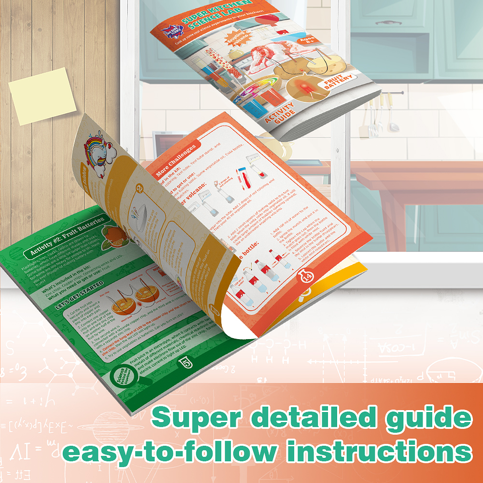 Juego Científico STEM - La Super Cocina de Ciencias 4