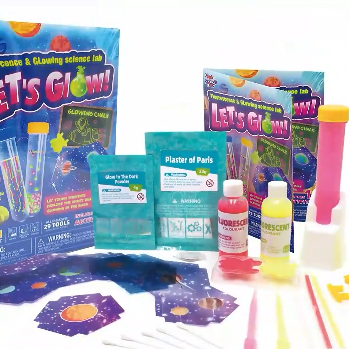 Juego Científico STEM - Vamos a Brillar en la Oscuridad 1