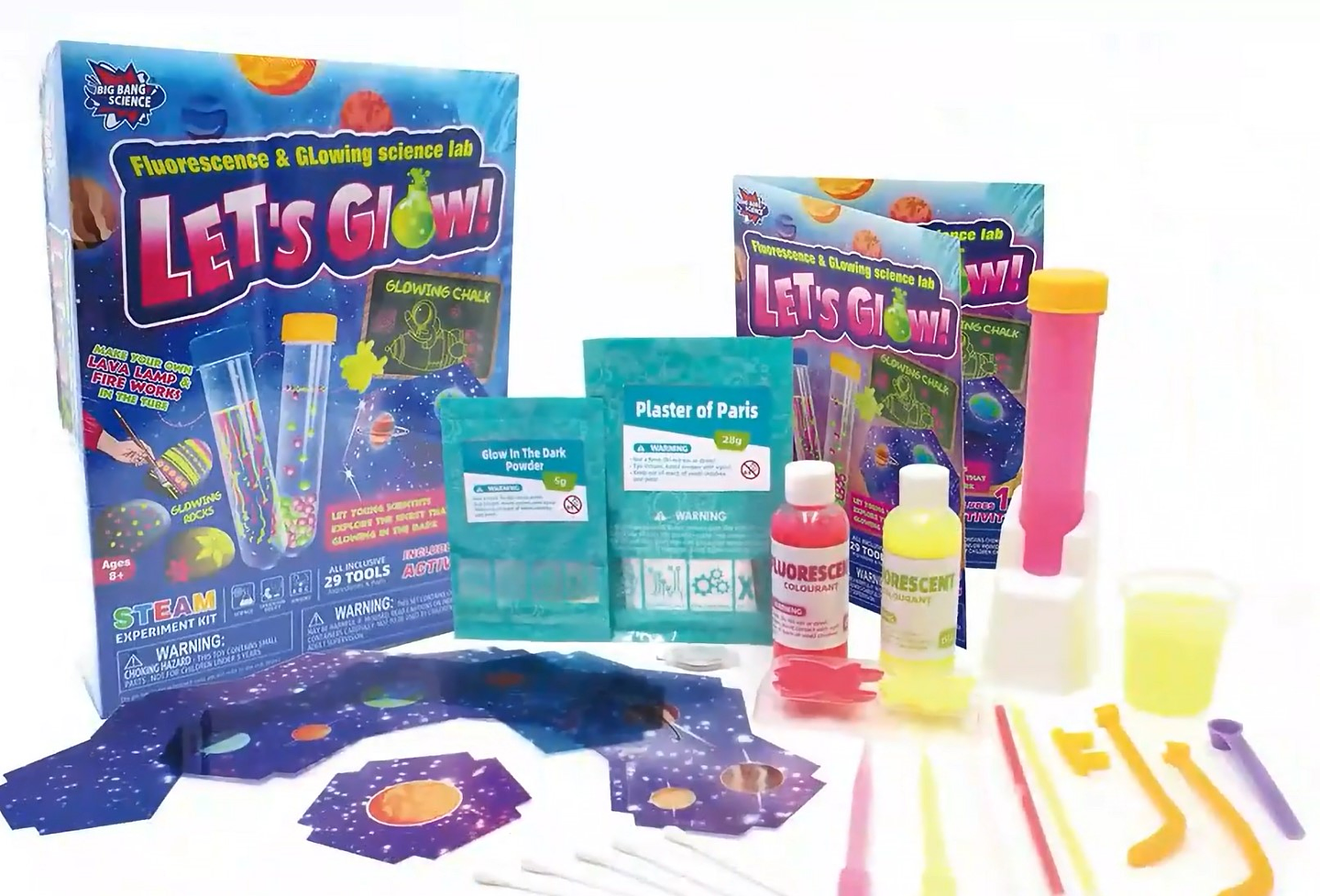 Juego Científico STEM - Vamos a Brillar en la Oscuridad 1