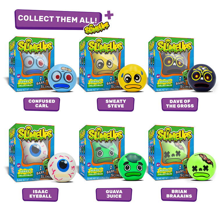 Slime Ups - 6 Personajes 1