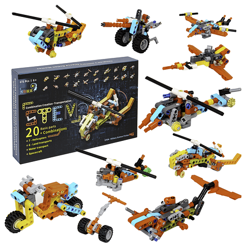 Set de Bloques STEM - 171 Piezas