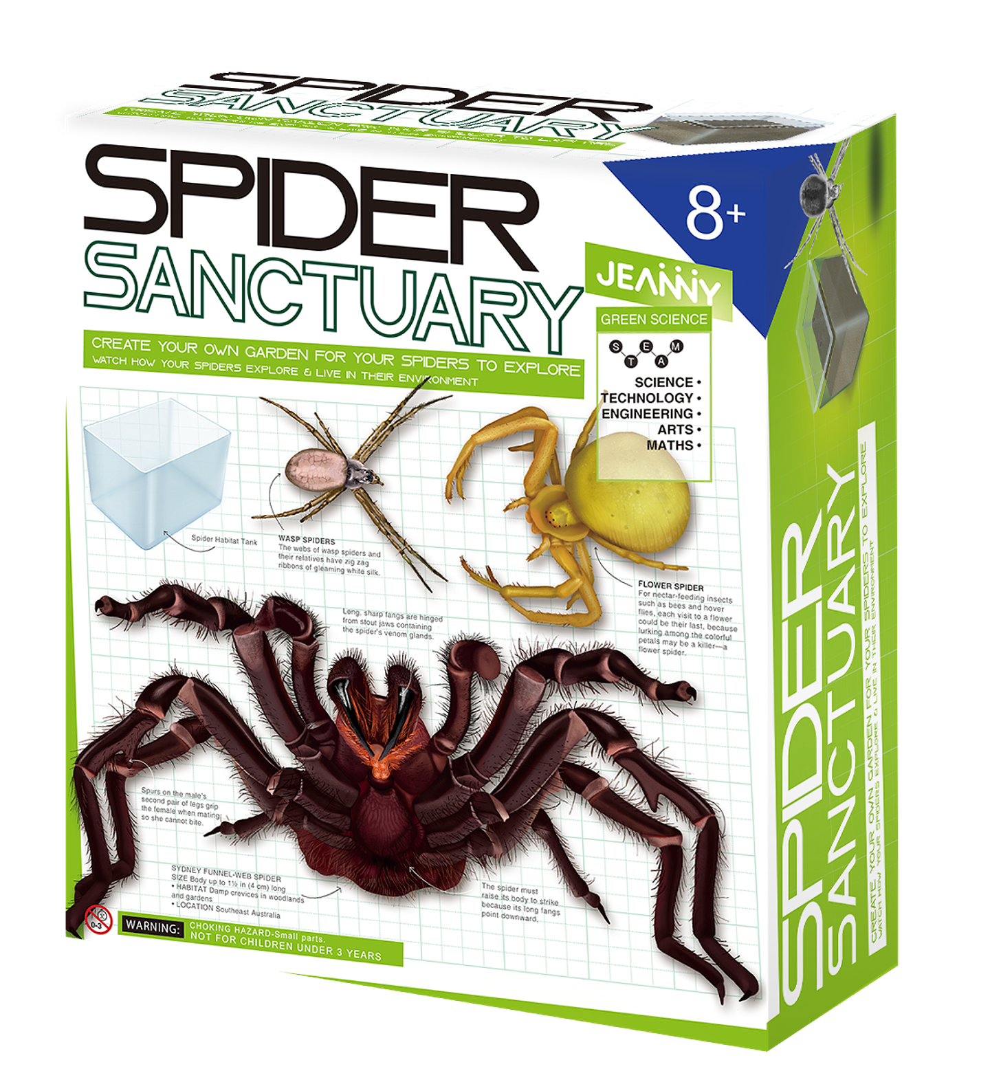 Kit de Ciencias - Santuario de las Arañas 1