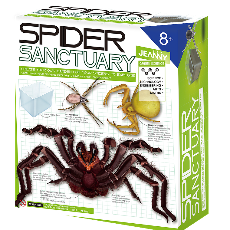 Kit de Ciencias - Santuario de las Arañas 1