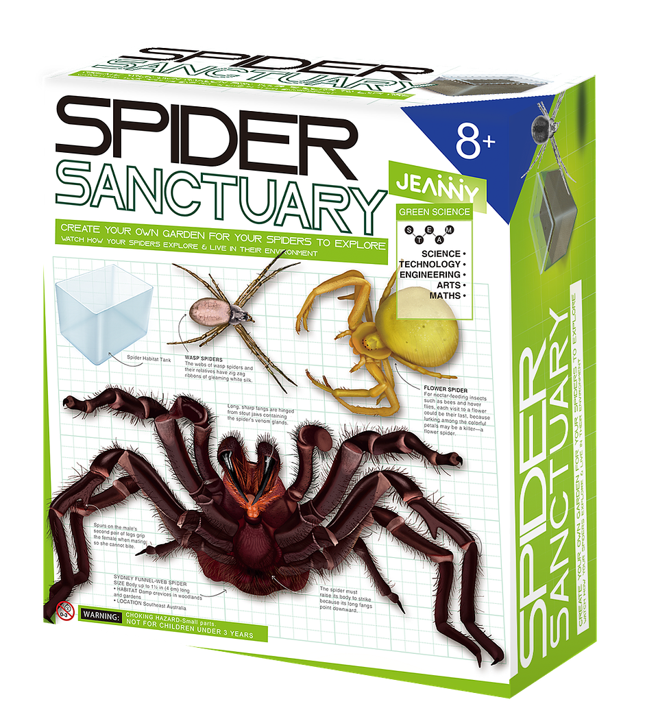 Kit de Ciencias - Santuario de las Arañas 1