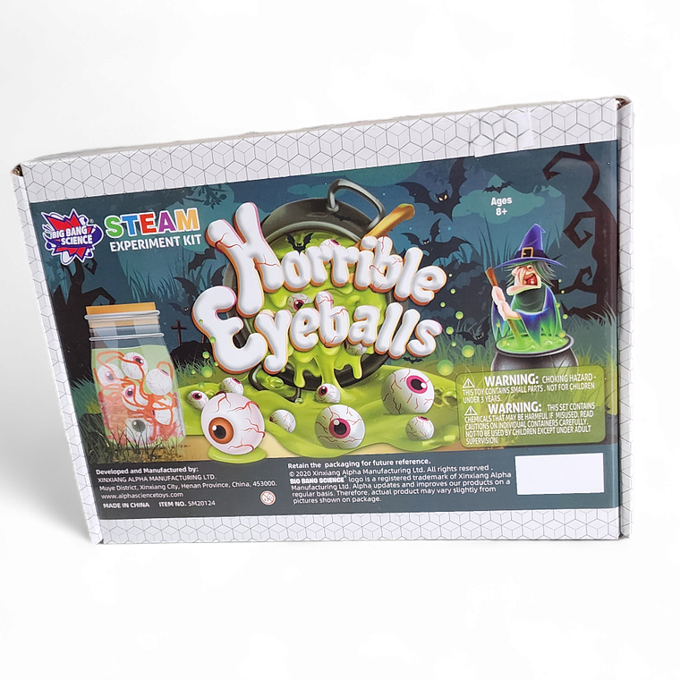 Juego Científico STEM - Ojos de Miedo 2