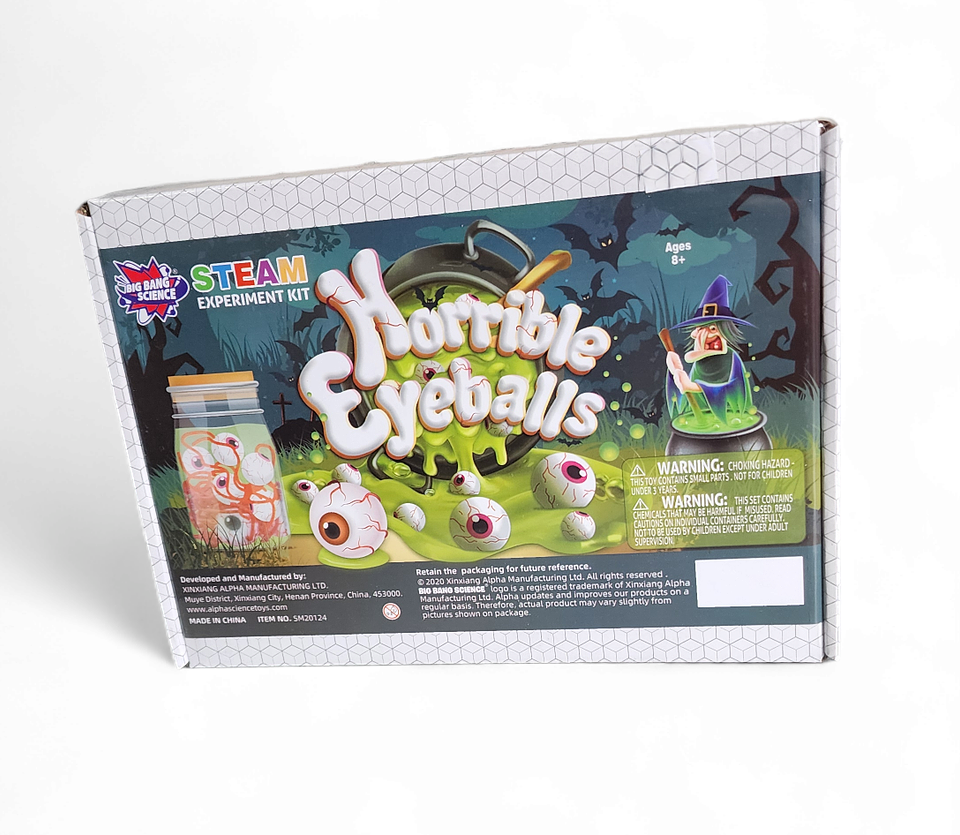 Juego Científico STEM - Ojos de Miedo 2