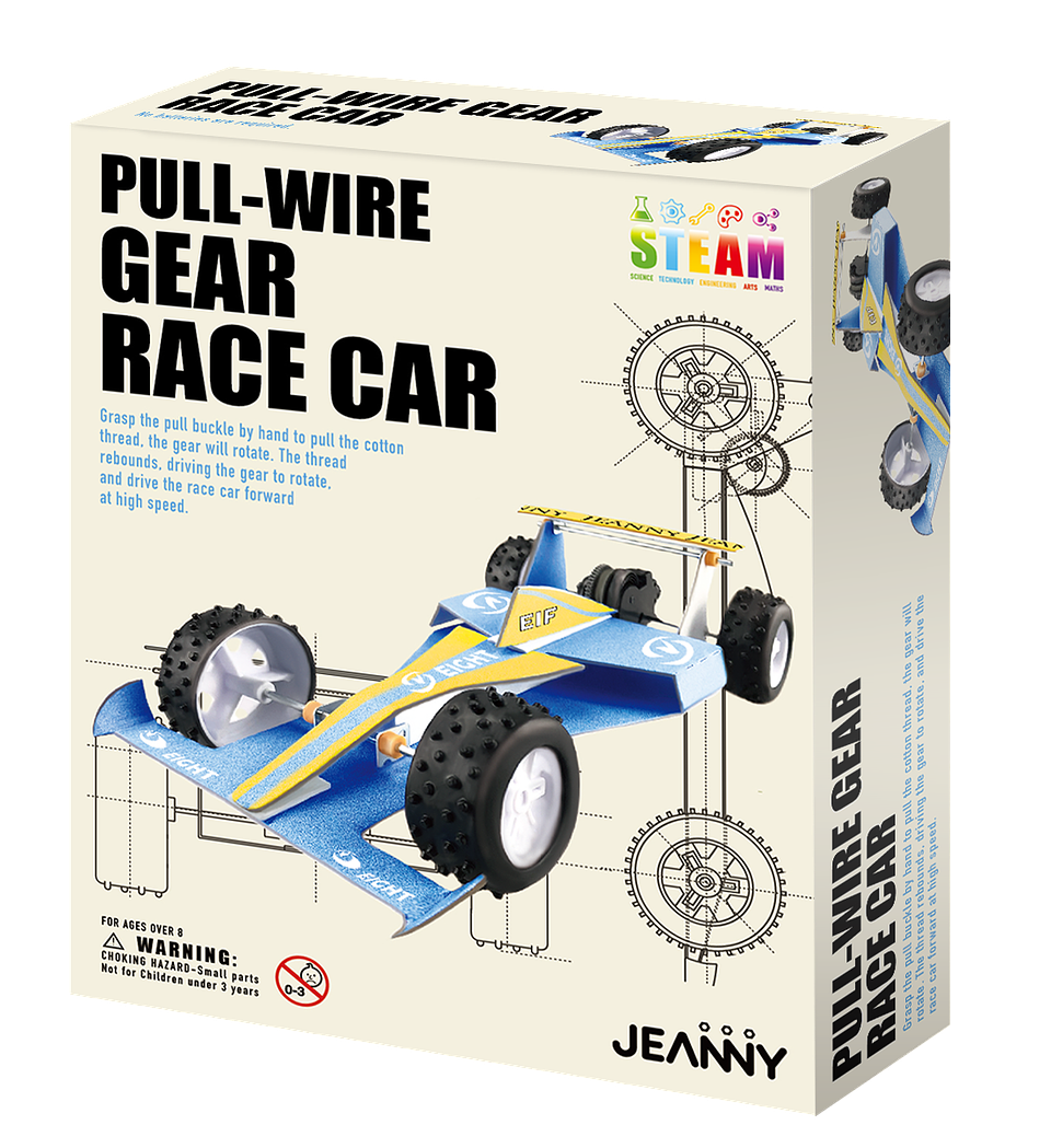 Kit de Ciencias - Auto de Carreras a Tracción 1