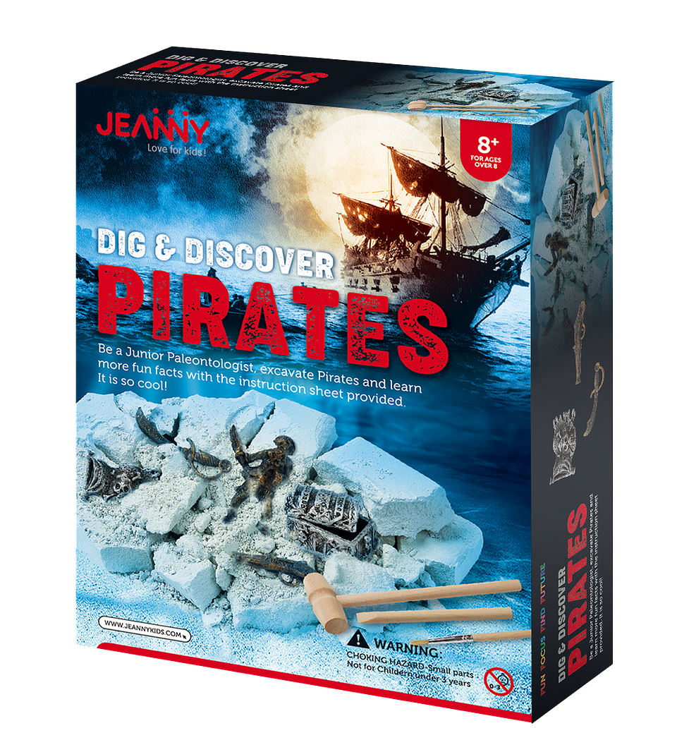 Excava y Descubre Piratas 1