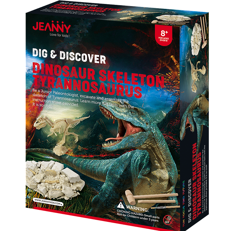 Excava y Descubre Esqueletos de Dinosaurios 1