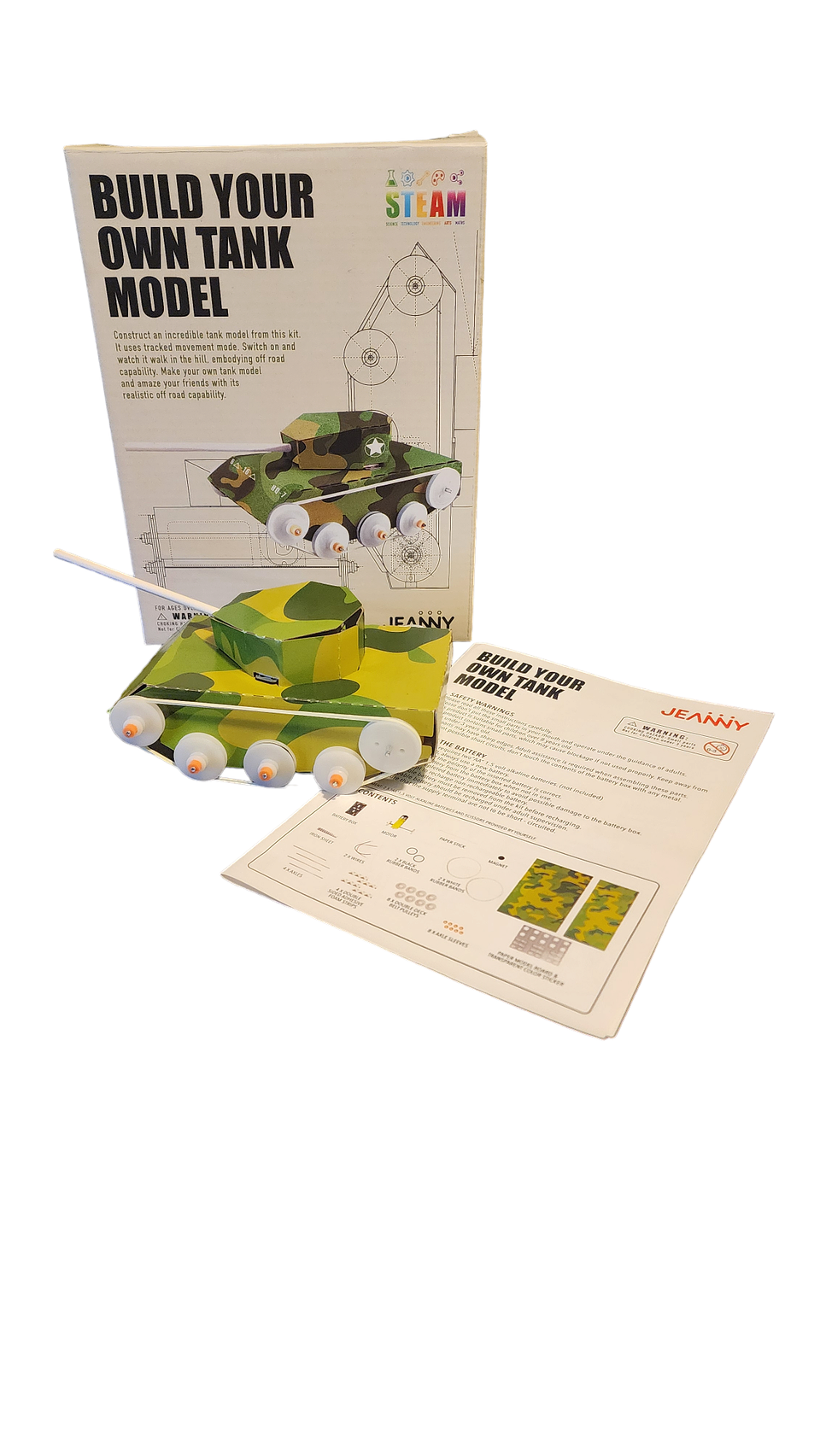 Kit de Ciencias - Construye tu Propio Tanque 3