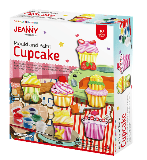 Kit de Ciencias - Moldea y Pinta Cupcakes