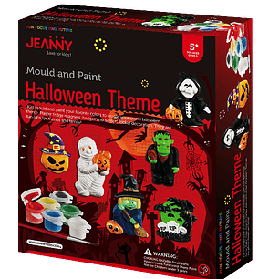 Kit de Ciencias - Moldea y Pinta Figuras de Halloween