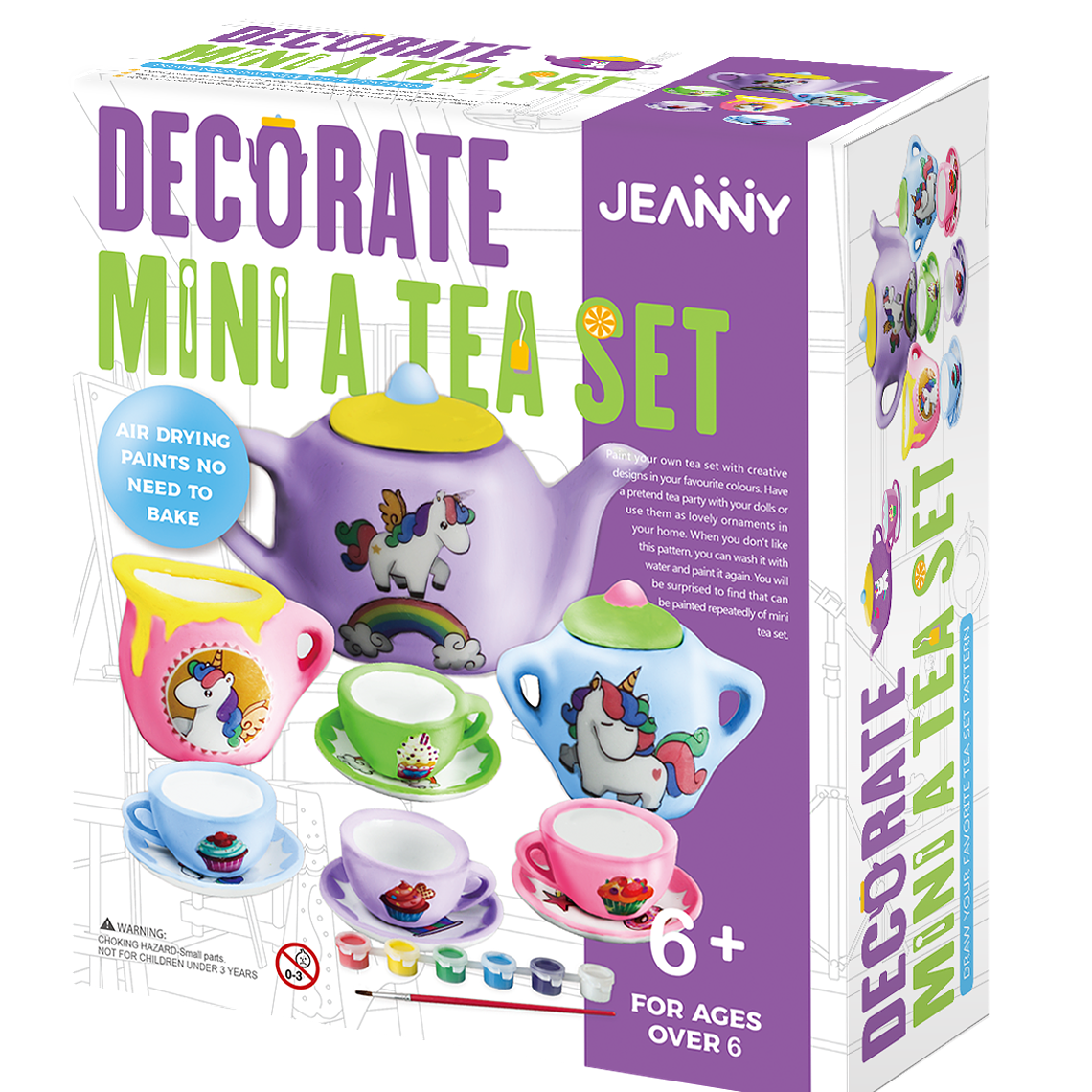 Decora un Mini Set de Té 1