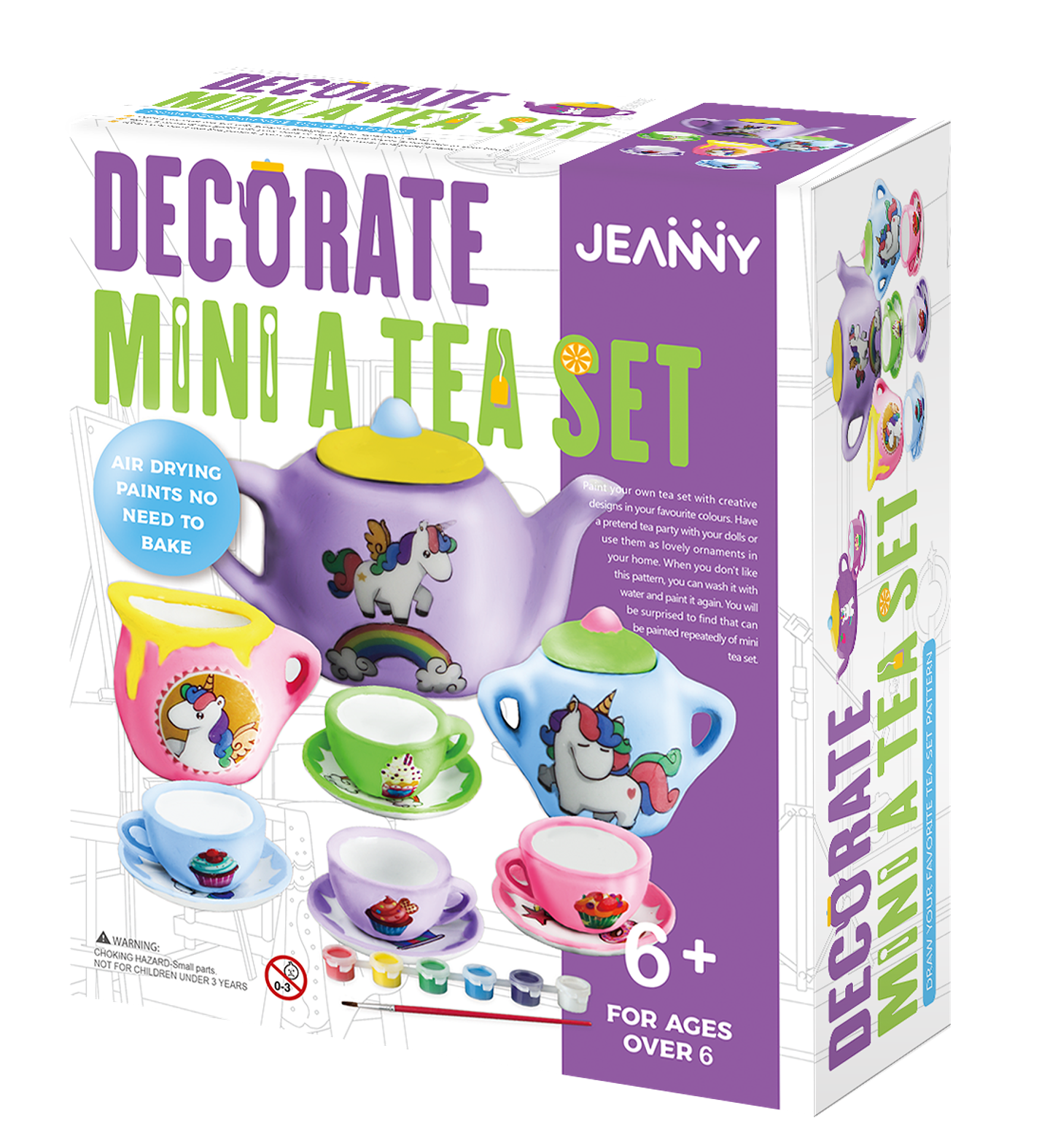 Decora un Mini Set de Té 1