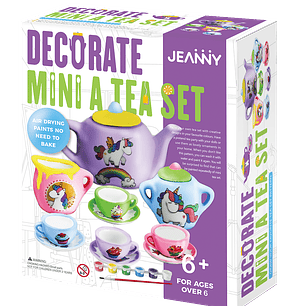 Decora un Mini Set de Té