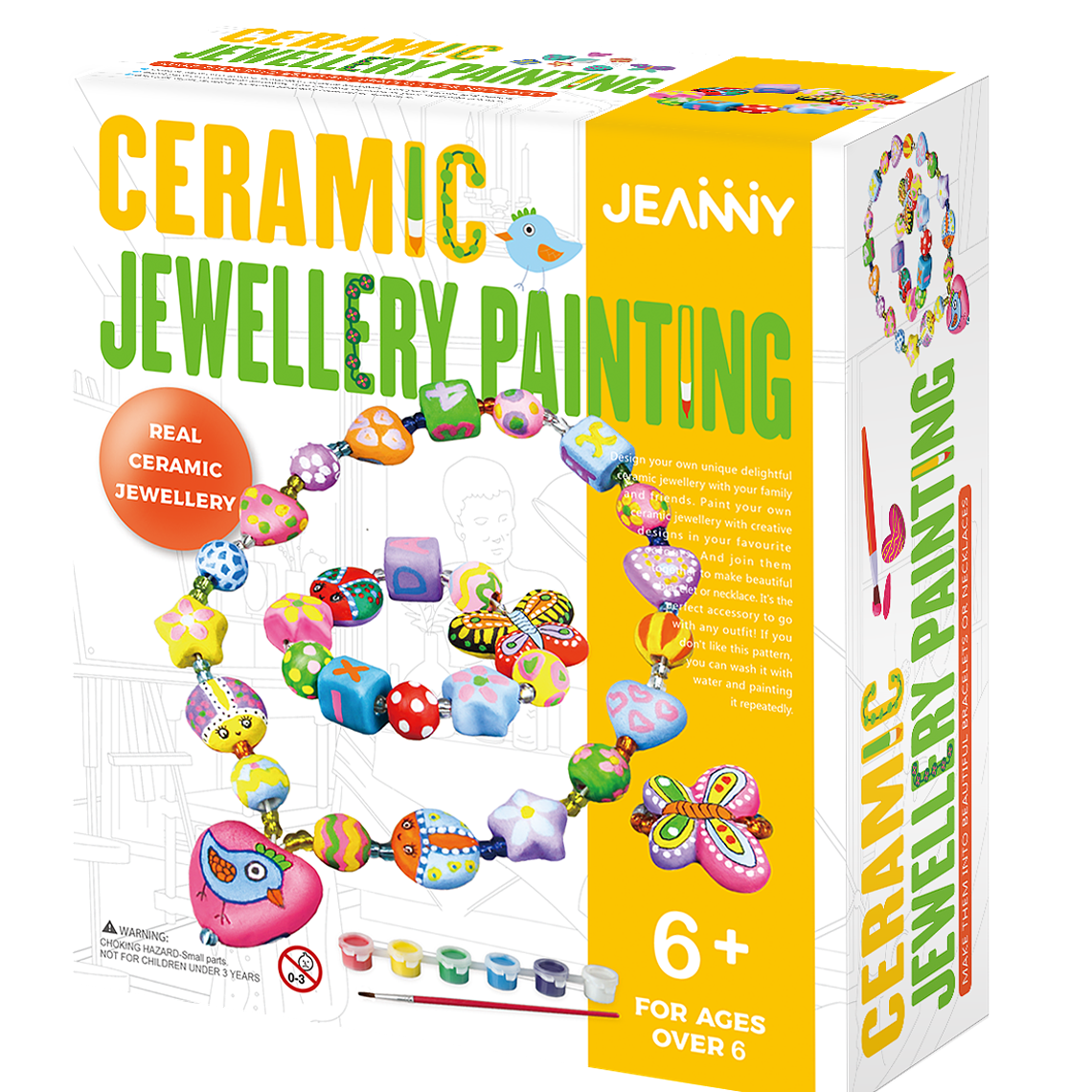 Kit para Pintar Joyería Cerámica 1