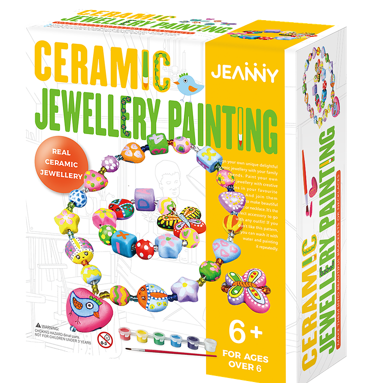 Kit para Pintar Joyería Cerámica 1