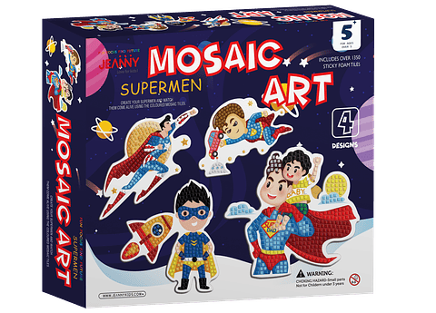 Arte del Mosaico - Superhéroes