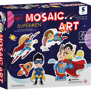 Arte del Mosaico - Superhéroes