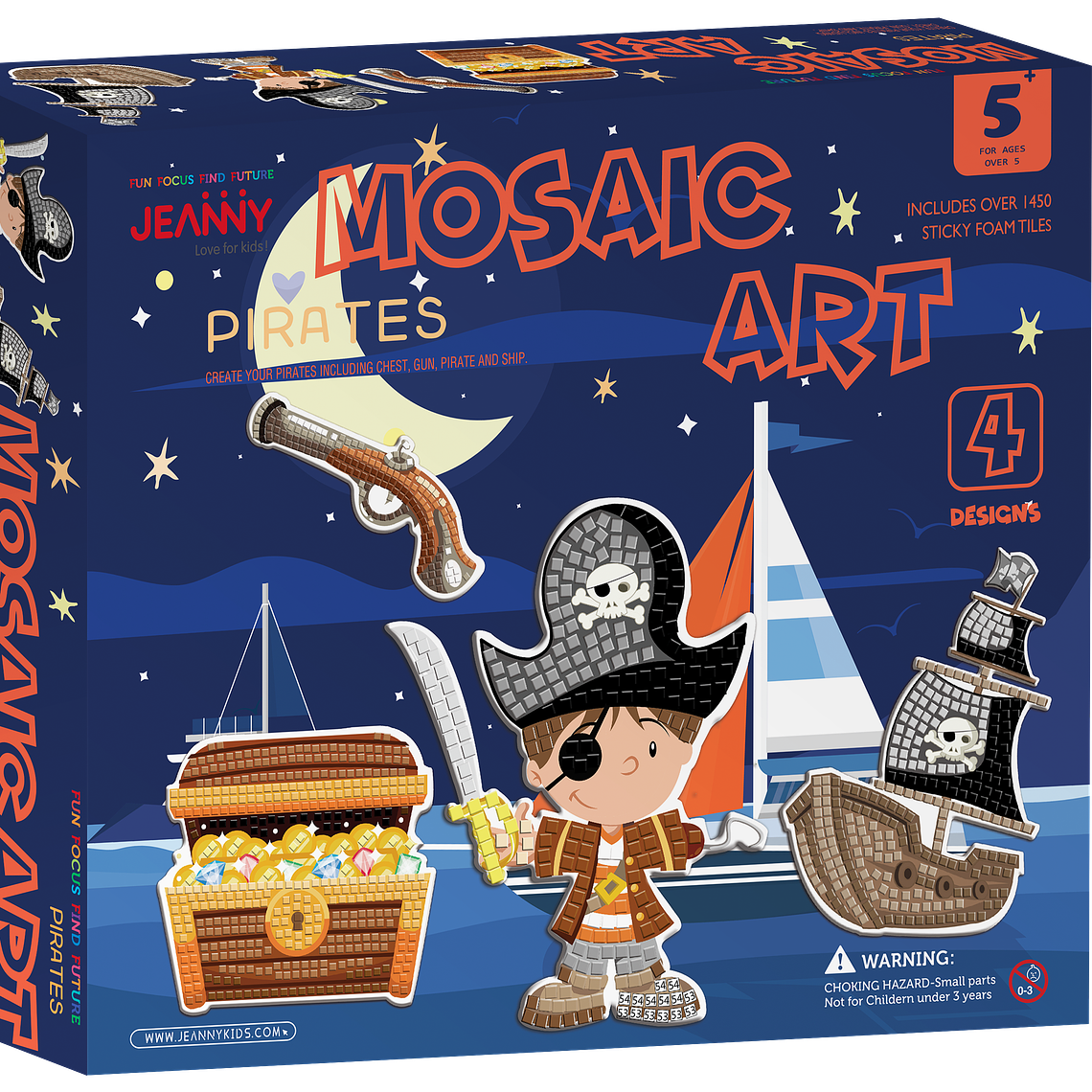 Arte del Mosaico - Piratas 1