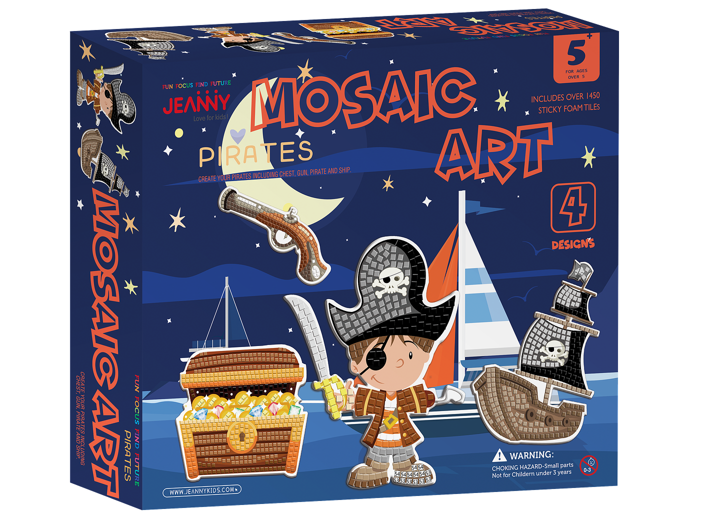 Arte del Mosaico - Piratas 1