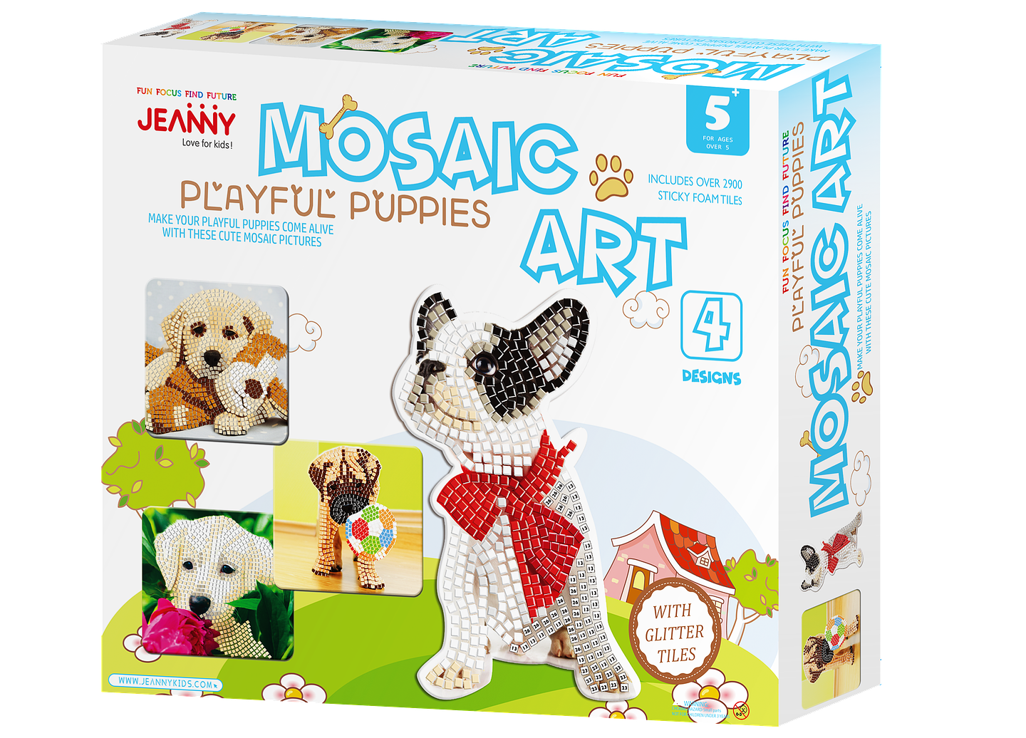 Arte del Mosaico - Cachorros 1