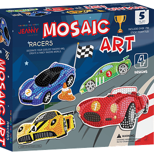 Arte del Mosaico - Autos de Carrera